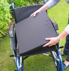 Wheelchair Cushion – Black Nylon