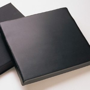 22" BLACK CANVAS CUSHION