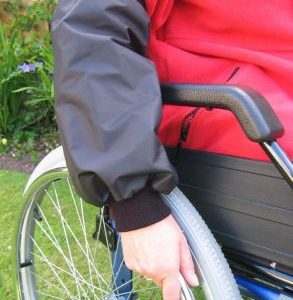 Wheelchair arm covers